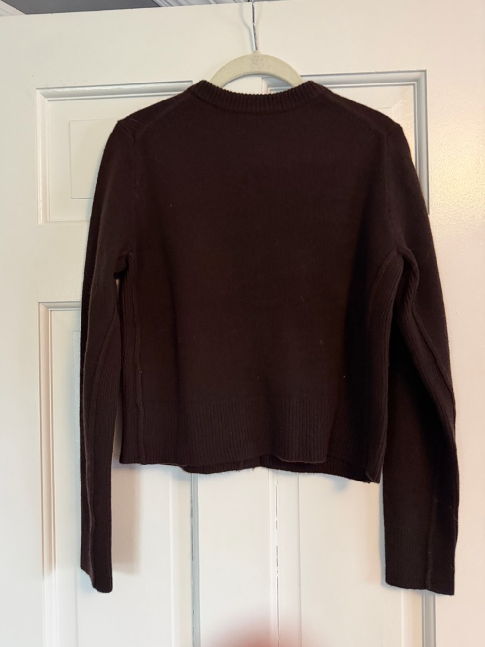 Madewell brown cashmere cardigan - Picture 2 of 2